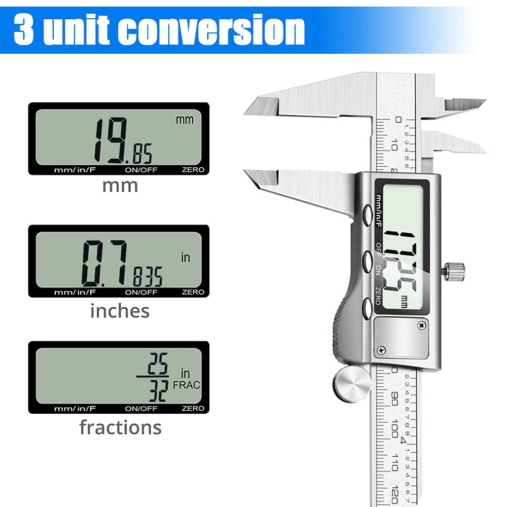 Inside diameter measurement with Jiavarry digital caliper