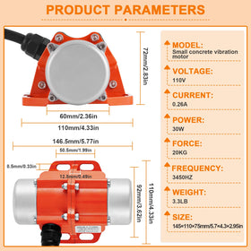 JIAWANSHUN 110V plug-ready motor for quick setup