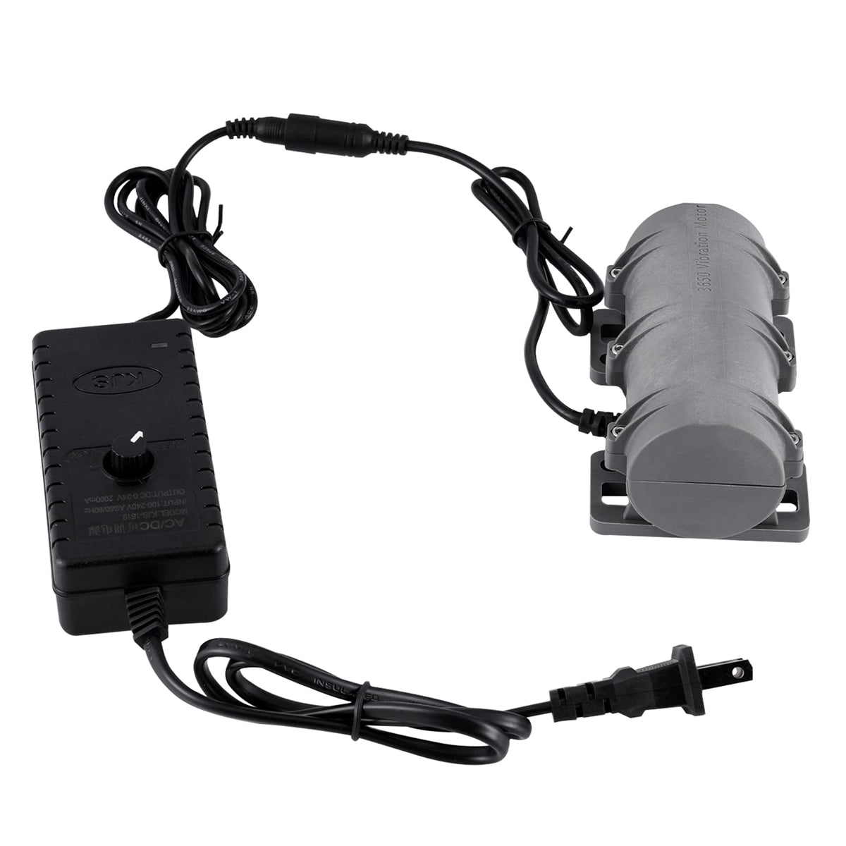JIAWANSHUN DC24V vibration motor with dual eccentric wheels for strong vibration.