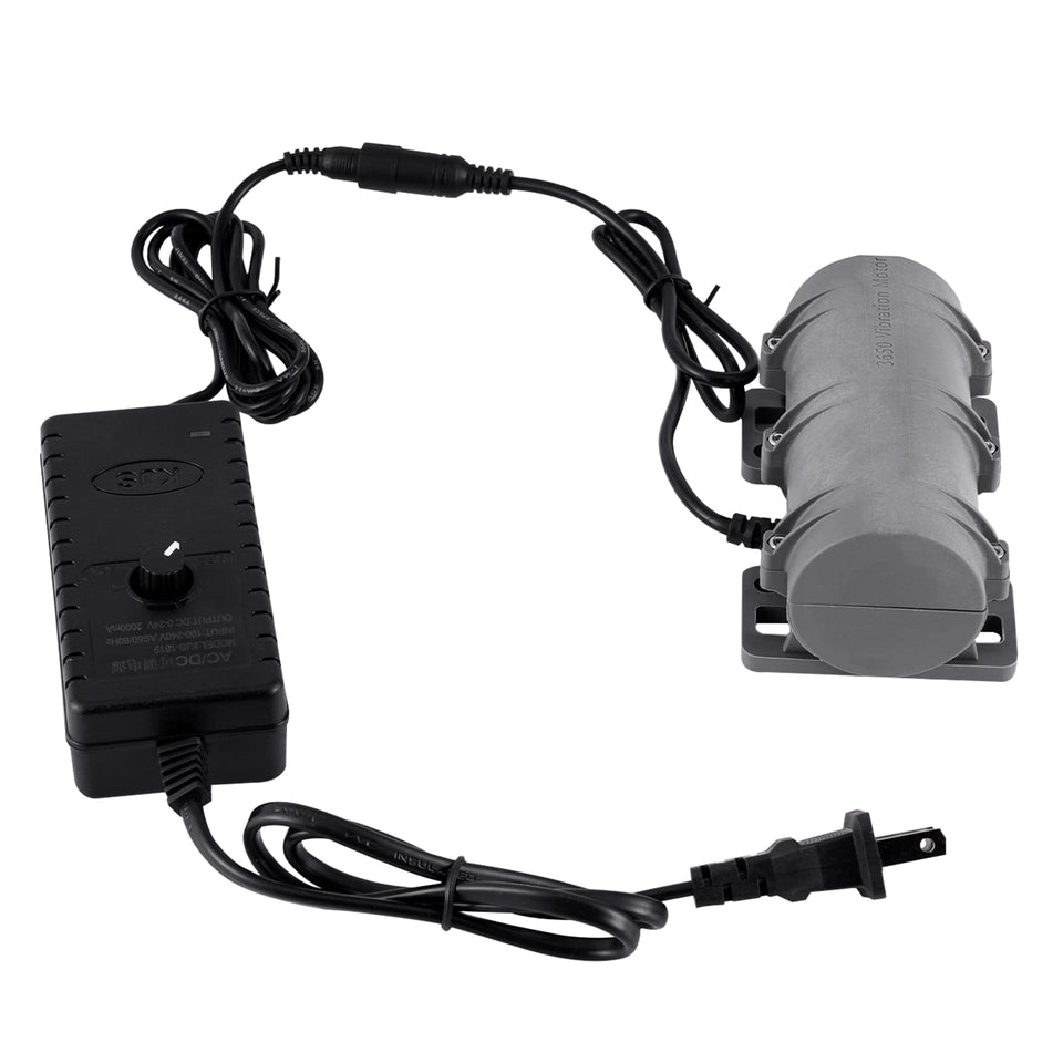 JIAWANSHUN DC24V vibration motor with dual eccentric wheels for strong vibration.