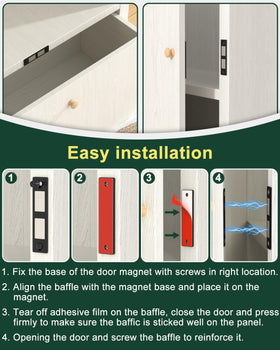 Jiayi adhesive and screw installation options for mounting