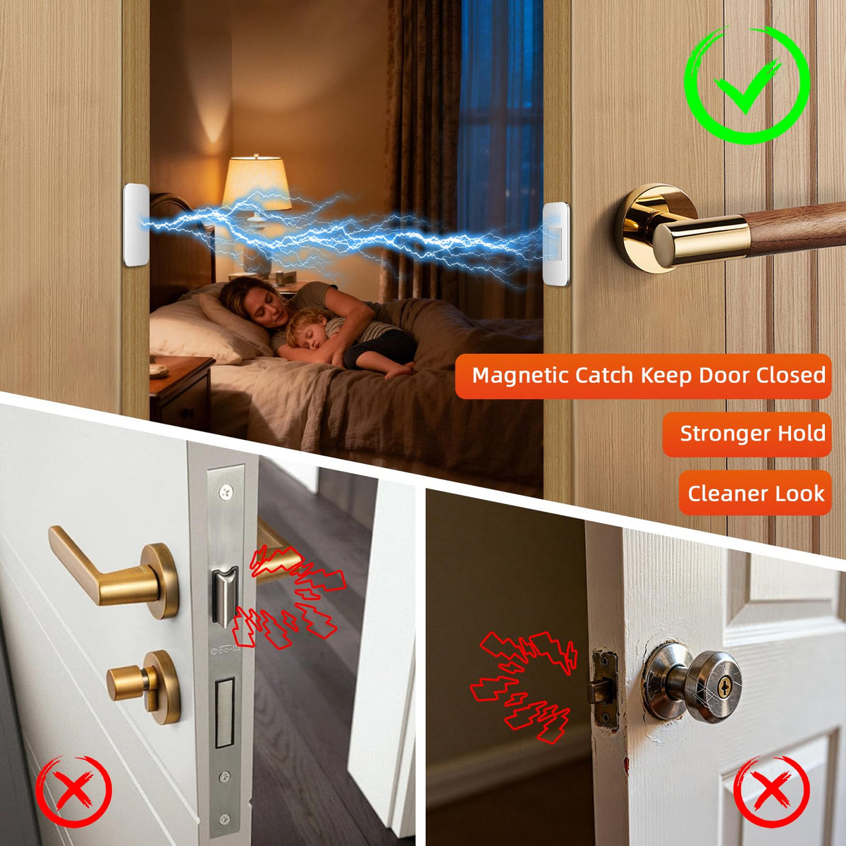Jiayi easy install adhesive magnet system for quick upgrades