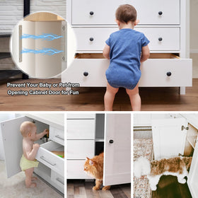 Jiayi kitchen cabinet closure using an ultra-thin magnetic catch.