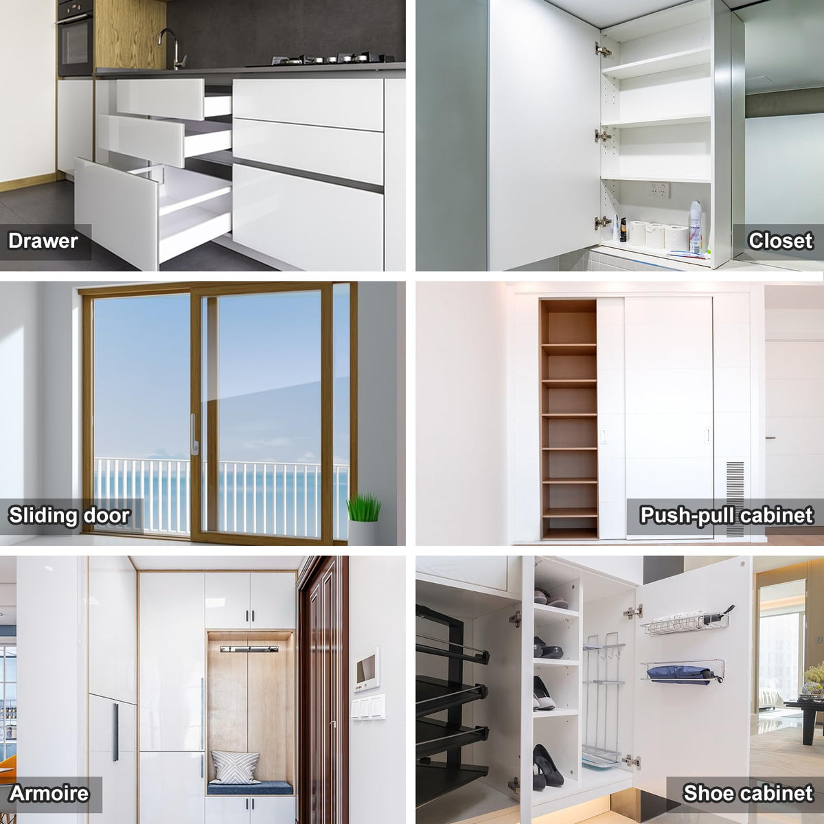 Jiayi stainless steel screws provide durable mounting for long-lasting use.