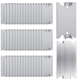 Jibrelxion anti-nail protection plate shield 50-pack pack shot showing durable galvanized steel for wires
