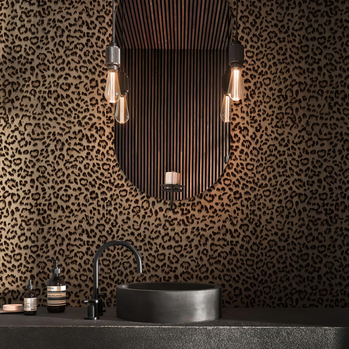 JiffDiff bedroom and bathroom wall decor option for quick updates
