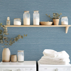 JiffDiff Grasscloth wallpaper close-up highlights grooved texture