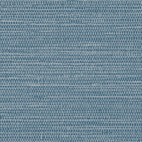 JiffDiff Grasscloth wallpaper roll showing blue textured finish for a coastal look