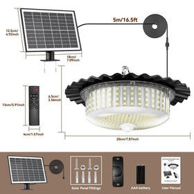 JIORRIO garage, gazebo, and patio lighting for safer outdoor spaces.