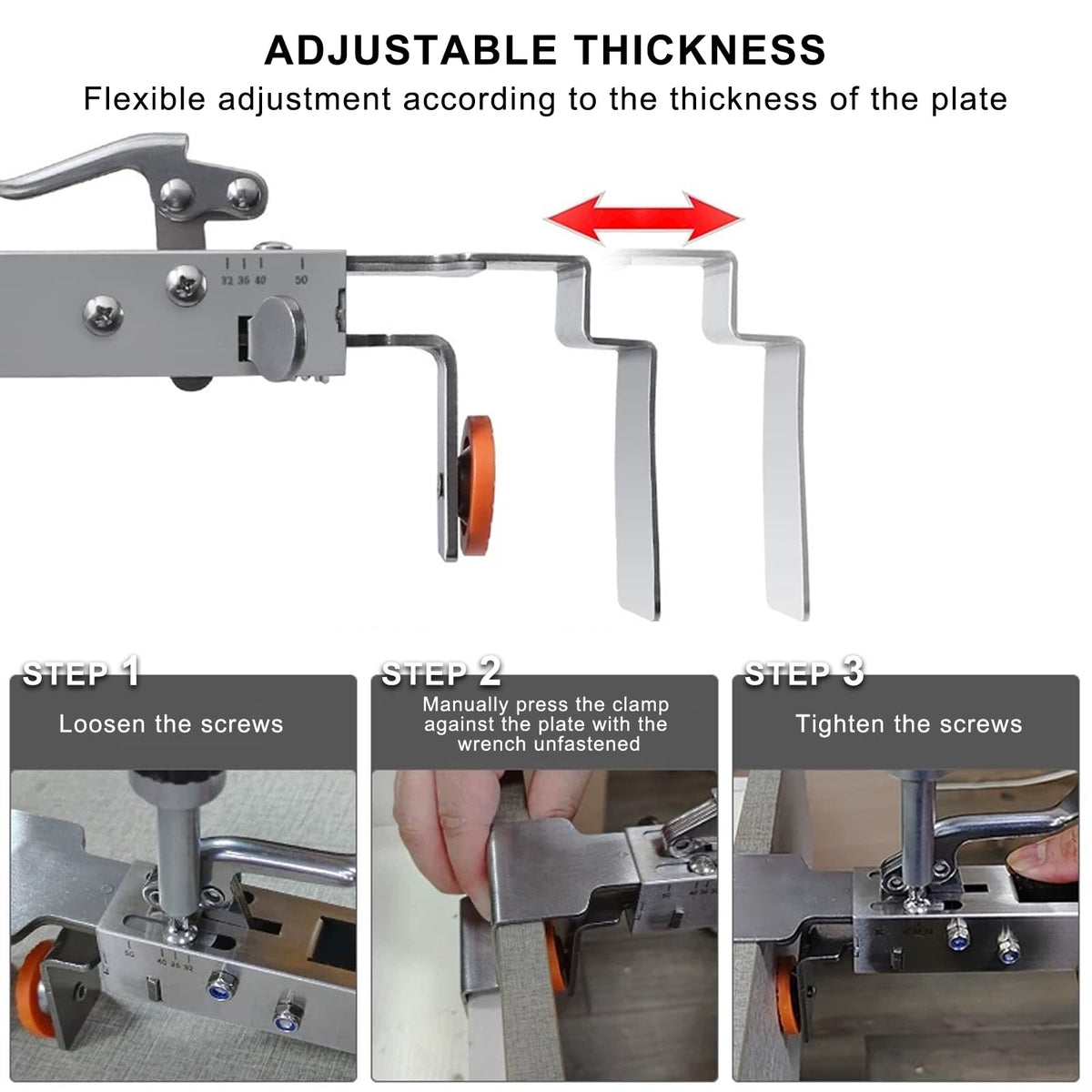 Jikbeed 90-degree bow clips help corner mounting across varied cabinet layouts.