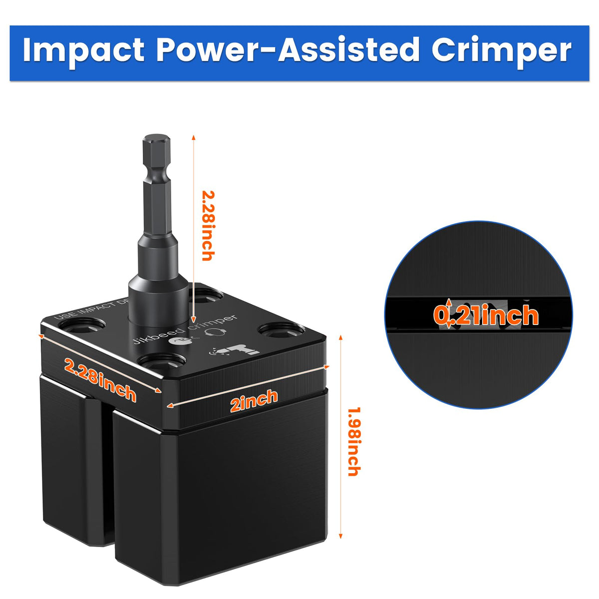 Jikbeed C5A2 used on 30-24 GA ducts for durable connections