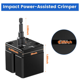 Jikbeed C5A2 used on 30-24 GA ducts for durable connections