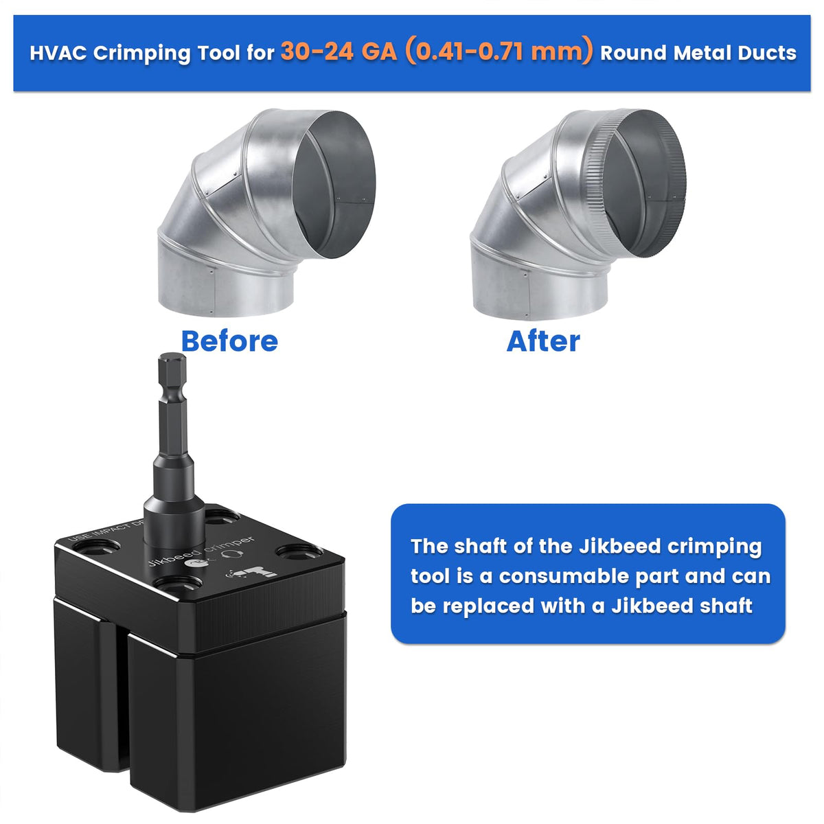 Jikbeed C5A2 compact design enables easy maneuverability