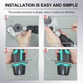 Jikbeed sheet metal cutter flat-metal-cutting view demonstrates fast, smooth material removal.