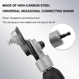 Jikbeed sheet metal nibbler tool cutting copper with minimal burrs.