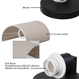JIMUBEAM wall sconce bedroom setup enhances cozy evenings