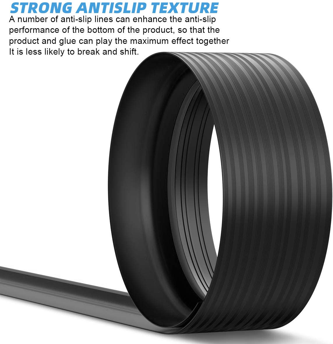 Jin&Bao anti-slip ridges: anti-slip-ridges reduce slipping when crossing the doorway.