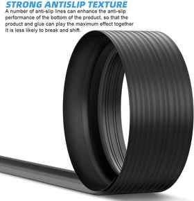 Jin&Bao anti-slip ridges: anti-slip-ridges reduce slipping when crossing the doorway.
