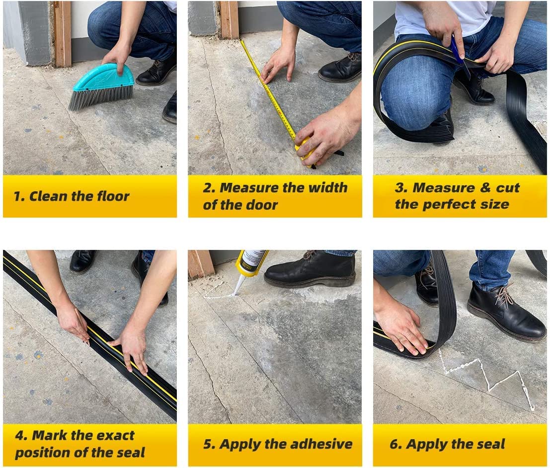 Jin&Bao weatherproofing kit: weatherproofing-kit illustrates a complete seal solution.