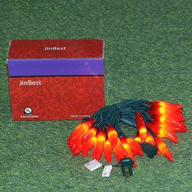 JinBest outdoor string connects up to 20 sets for large displays.