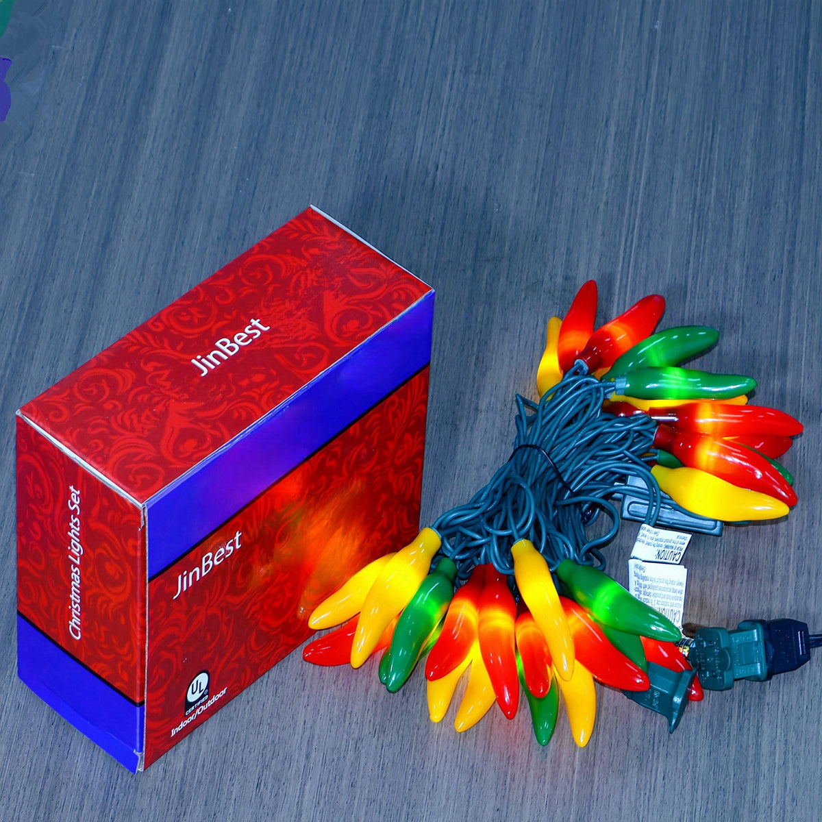 JinBest end-to-end connectable lights for expandable party displays