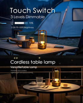 Jinchangming cordless lamps suit outdoor patios, cafes, and intimate bar setups.