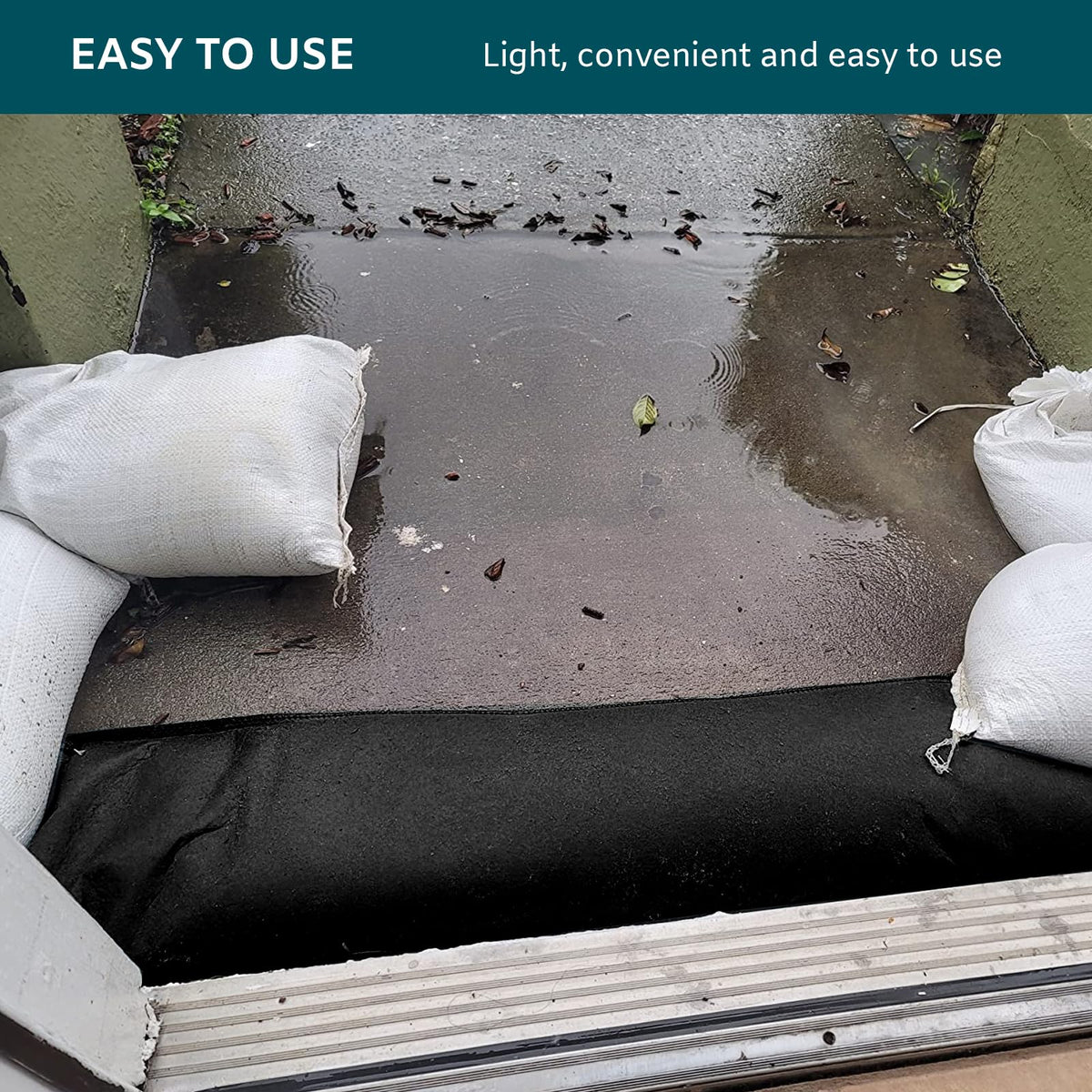 Jindouyun eco-friendly flood barrier made of resilient, reusable materials.