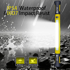 JINLITE light with 360-degree hook for adjustable overhead illumination