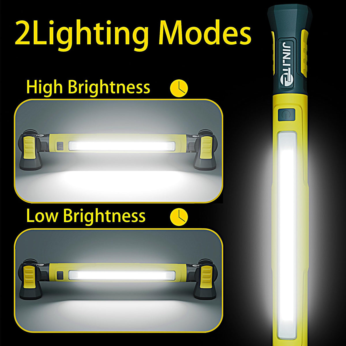 JINLITE rugged light with IP54 IK07 durability for tough jobs
