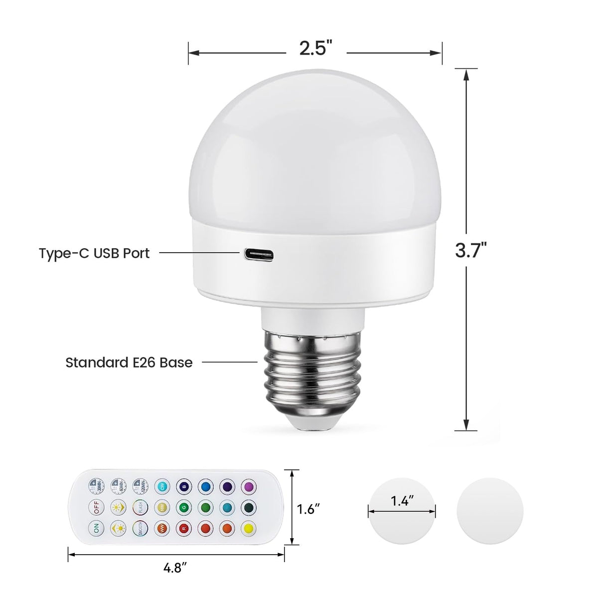Jioodich cordless lighting for living room, porch, or shelves.