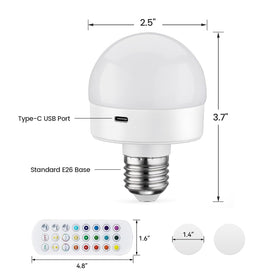 Jioodich cordless lighting for living room, porch, or shelves.