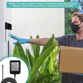 silent charging design from jiooyy reduces buzzing during doorbell operation