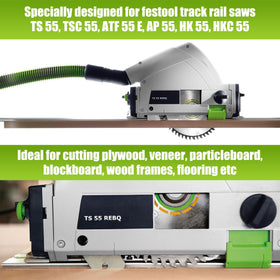 Jisculo 48-tooth ATB design for cleaner surfaces