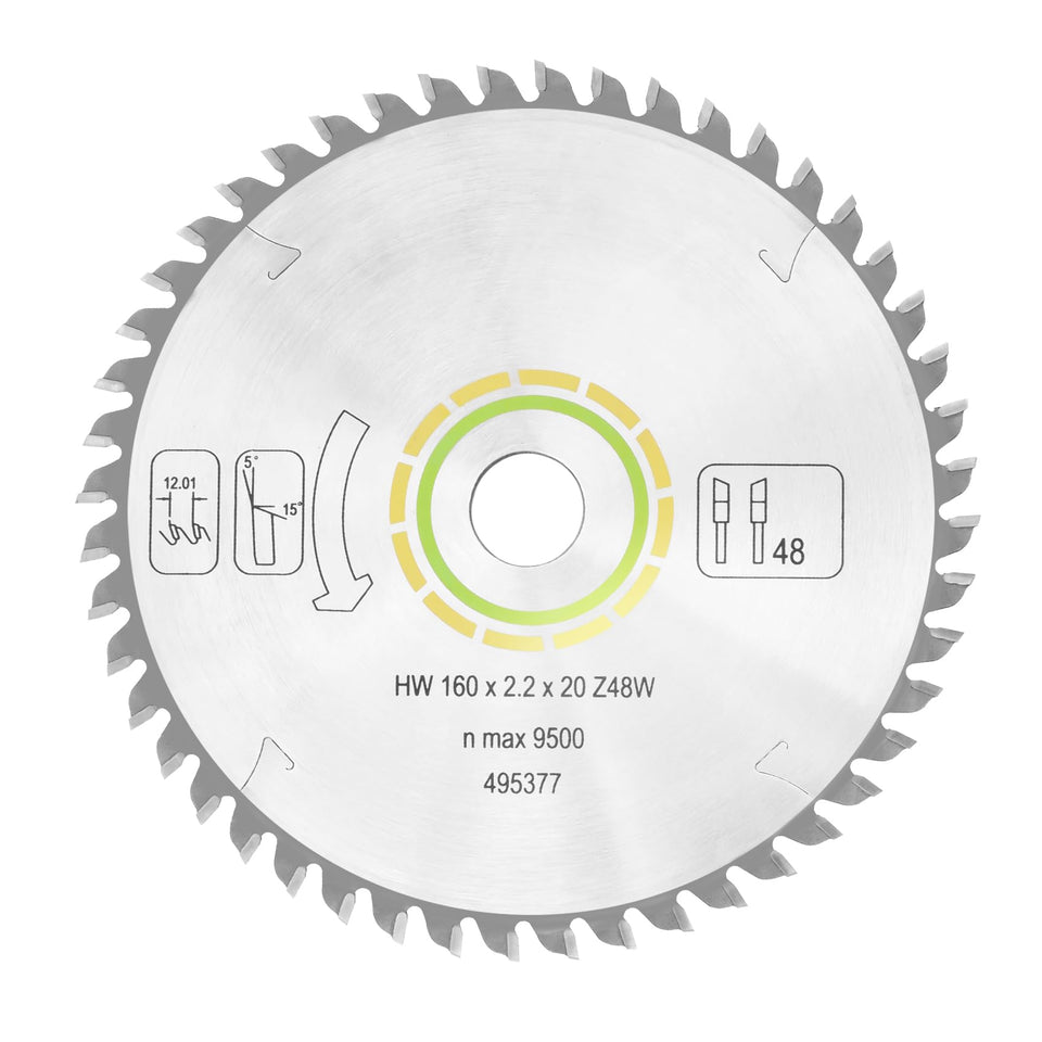 Jisculo 495377 160mm track saw blade for precise cuts