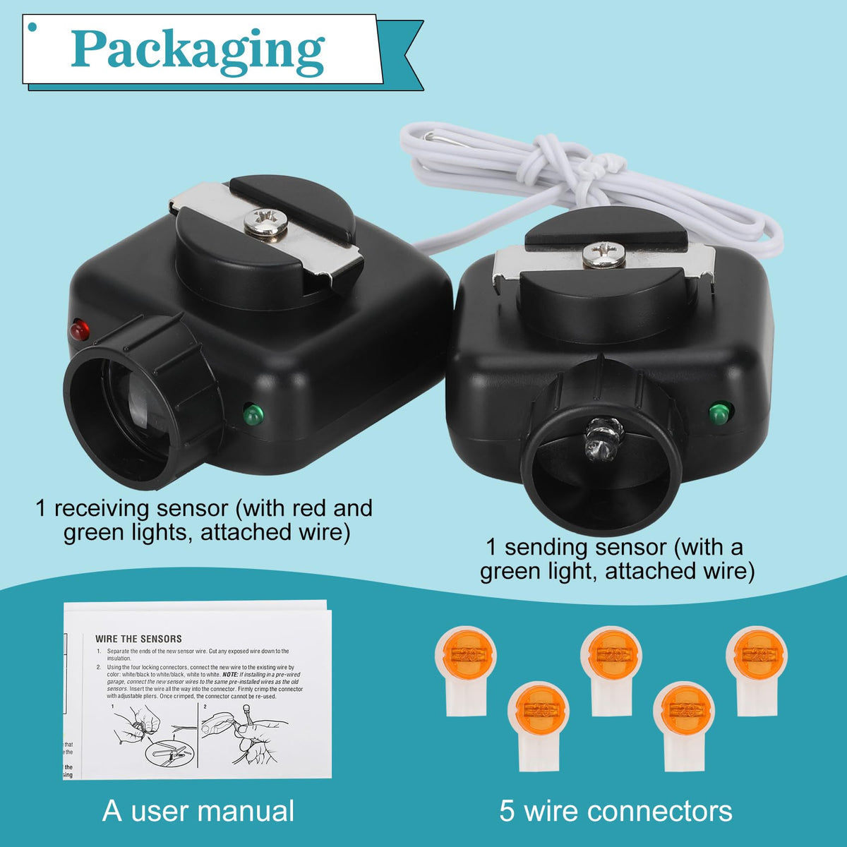 Jisculo Beam Eyes Kit compatible with Linear LSO50 LDO33 LDO50 models.