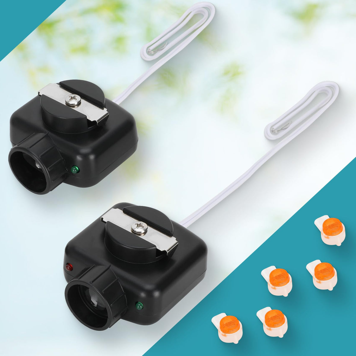 Jisculo Beam Eyes Kit transmitter and receiver for precise sensing.