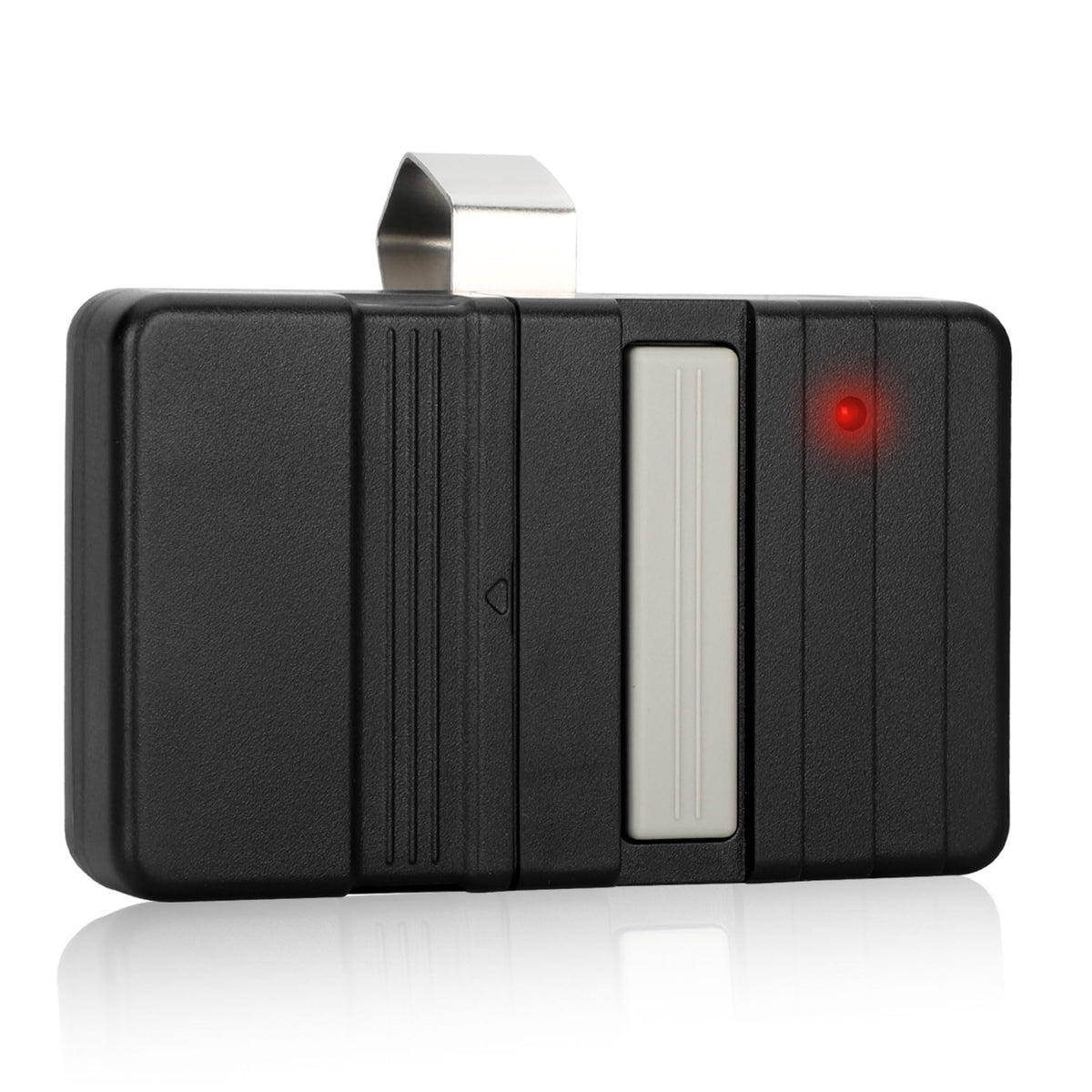 Jisculo GT90-1 remote front view shows compact design for easy mounting.