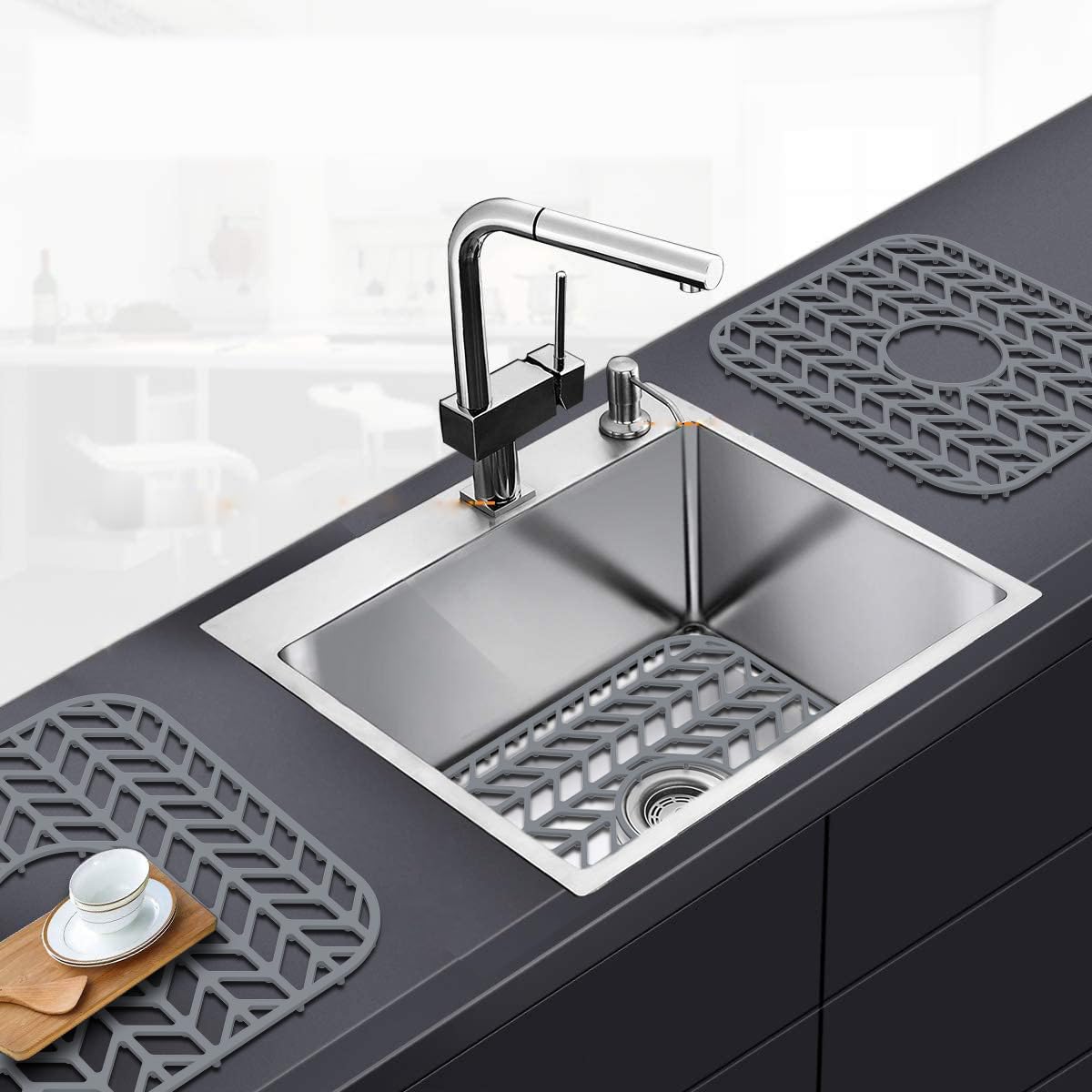 JIUBAR measurement tips help you choose the closest fit for your sink
