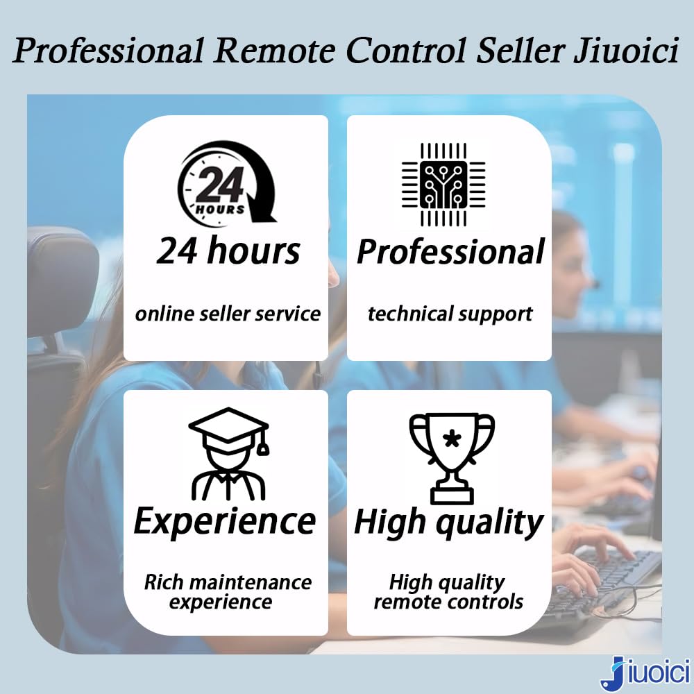 jiuoici upgraded delta3 remote 2pack shows two remotes for convenience and backup.