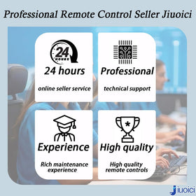 jiuoici upgraded delta3 remote 2pack shows two remotes for convenience and backup.