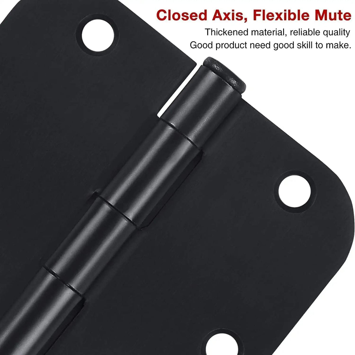 JIW 18-pack hinges with screws for quick, secure installation.