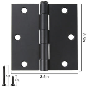 Screws included: easy installation with 180 fasteners for reliable door updates.