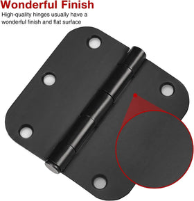 JIW flat-iron interior hinge designed for durable door performance.