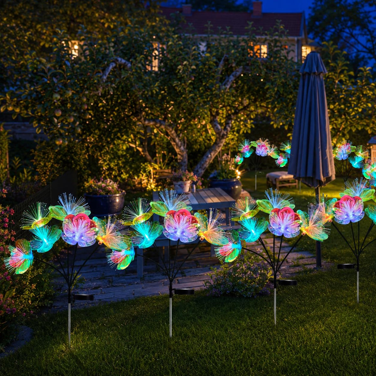 JJGoo charming garden decor gift-ready for Halloween, Christmas, weddings, and parties.