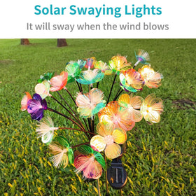 JJGoo wire-free setup makes installation quick in sunlit garden beds.