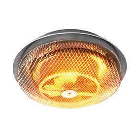 JJXEQO bathroom ceiling heater demonstrates quick installation in minutes.