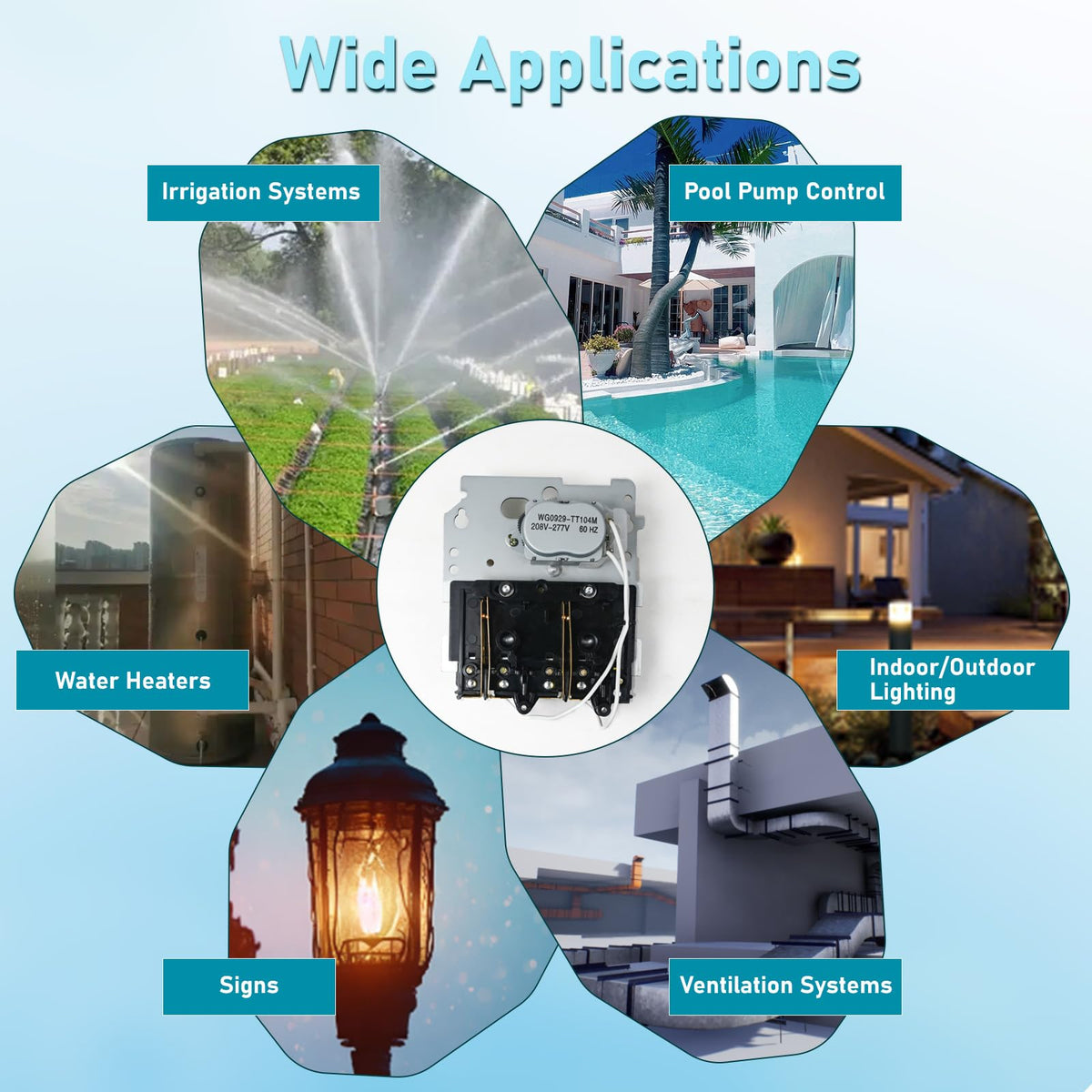 JKLESA T104M in indoor-outdoor use for versatile scheduling