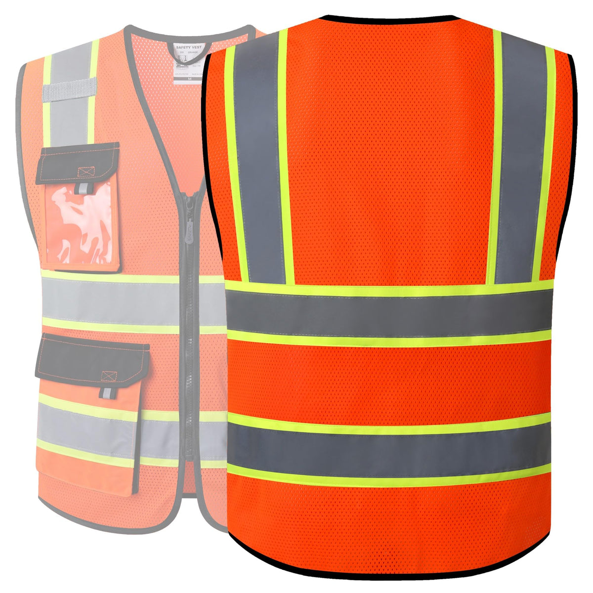 JKSafety eight-pocket vest provides organized storage for tools and documents