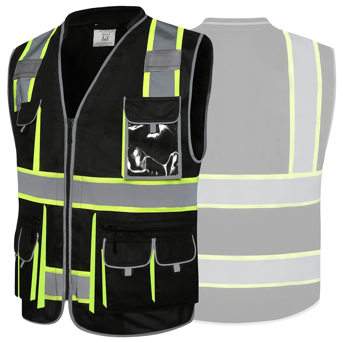 JKSafety hi-vis vest in use on-site improves safety and convenience.
