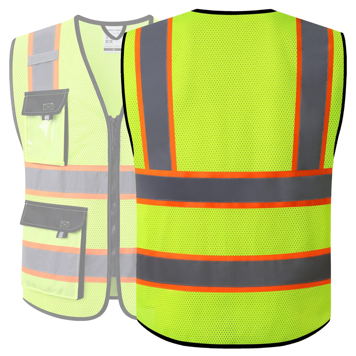 JKSafety waist pockets offer expandable space for daily essentials.
